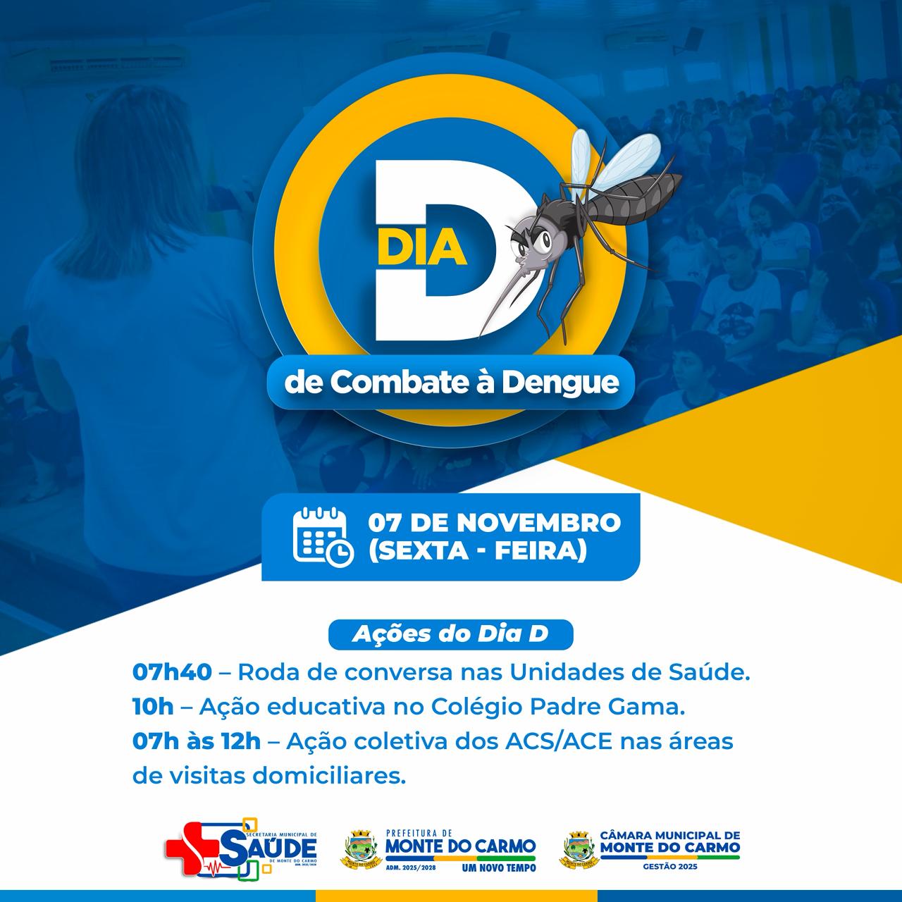 DIA D DE COMBATE À DENGUE